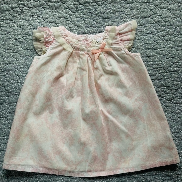 Piper and Posie baby girl Floral/Toile Dress - Picture 1 of 4